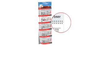 5-Block-Monatskalender (Wire-O) 