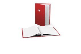 Notizbücher Hardcover kariert / blanko (Digitaldruck)