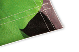 Stoffbanner Canvas (Leinenstoff)