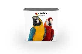 Textilmessetheke faltbar