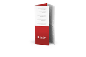 Folder und Falzblätter Wickel-Kreuzbruchfalz