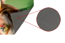 Stoffbanner Softimage Blockout Textil